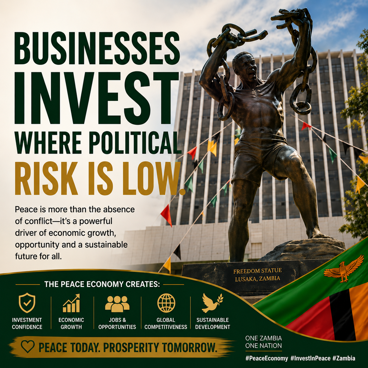 Zambia Peace Economy Poster